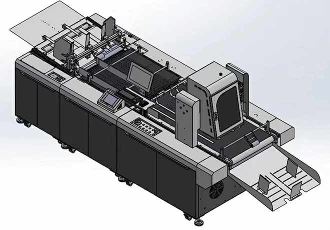 Novix single pass printer